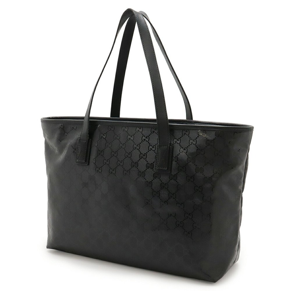 GUCCI Black Leather Shoulder Bag - Picture 3 of 9